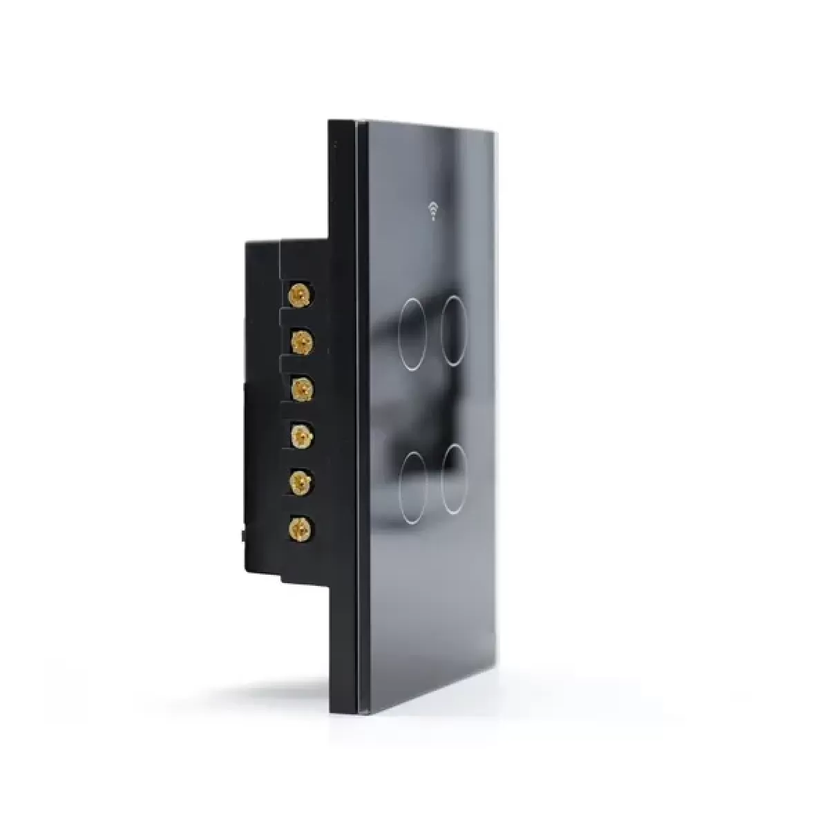 Interruptor Smart Wifi Touch 4 Botões Preto