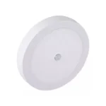 Plafon LED Sensor Presença Sobrepor Redondo 18w Branco Frio