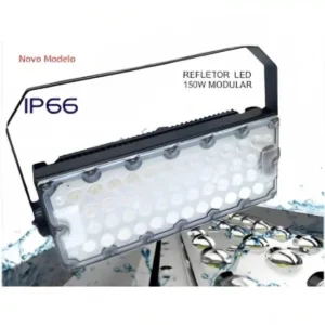 Refletor LED 150w Modular Alta Performance Antisurto 150LM/W