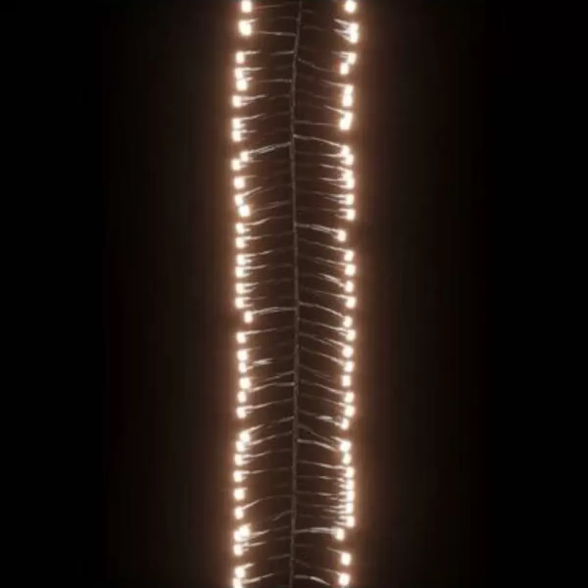 Cordão Festão LED 400 Leds - 10 Metros Branco Quente