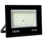 Refletor LED 100w Holofote SMD Branco Frio ATM Prova d'água