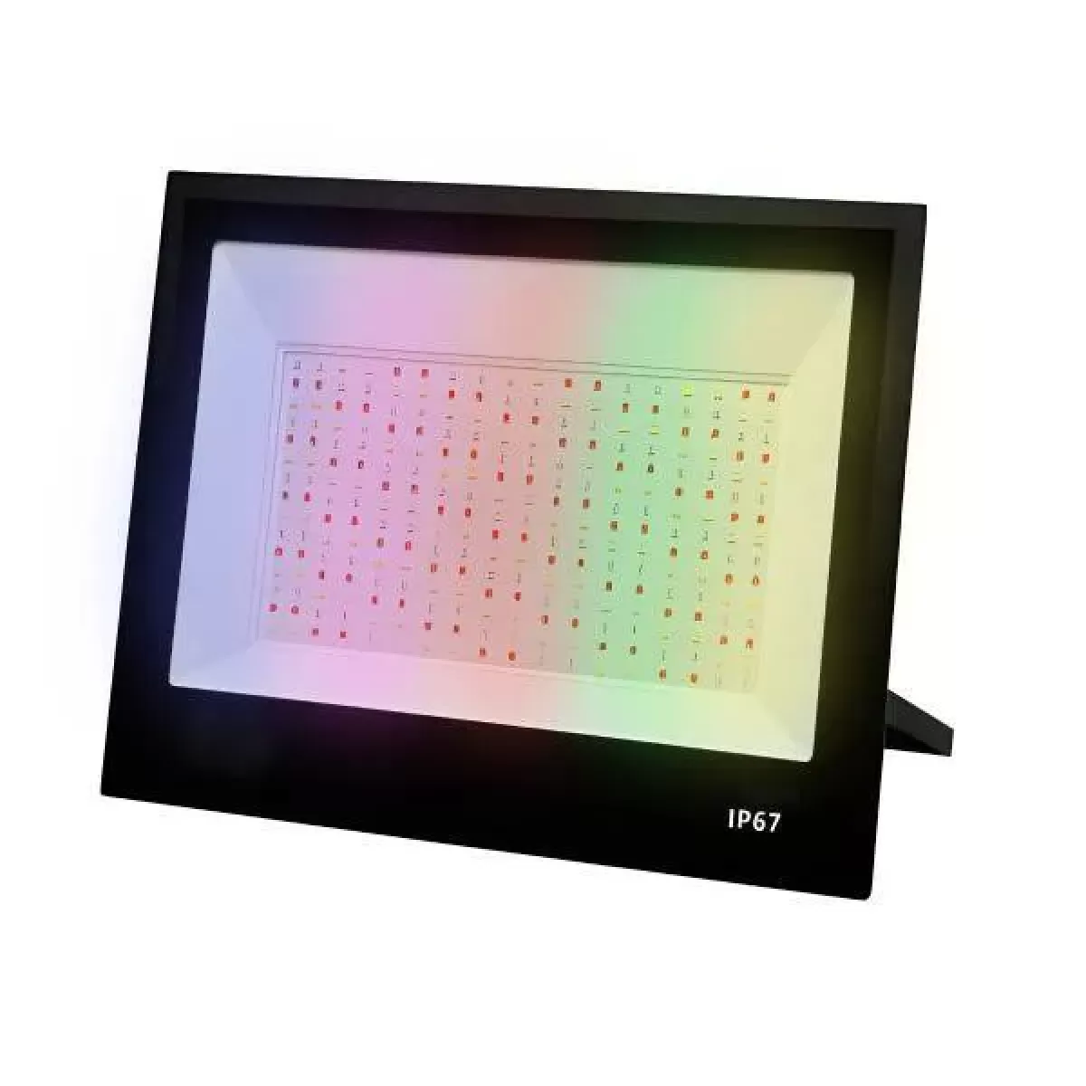 Refletor LED 500w Holofote RGB SMD Colorido Com Controle Prova d'água