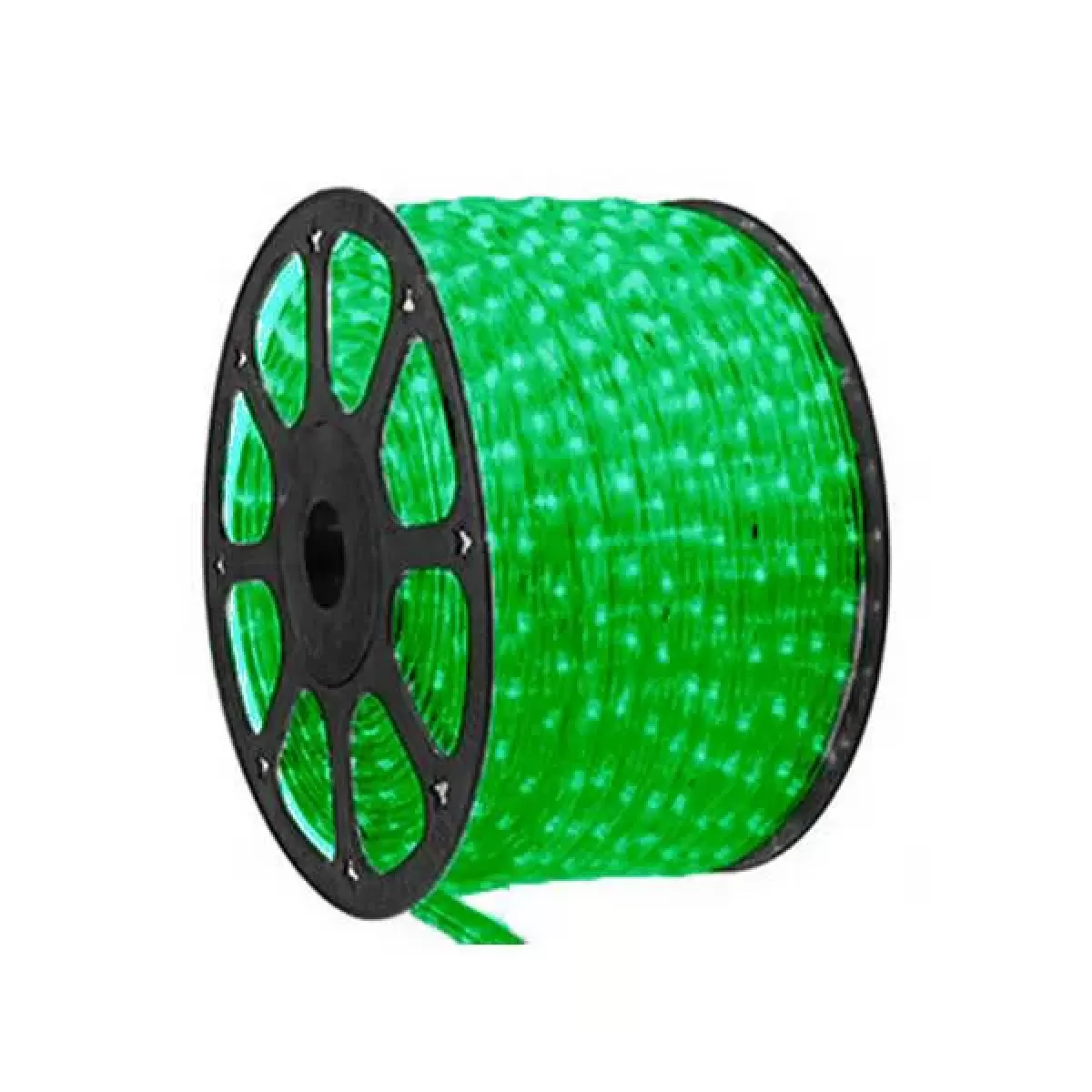 Rolo Mangueira de LED 100 Metros 12 mm 30 leds/metro Verde 110v