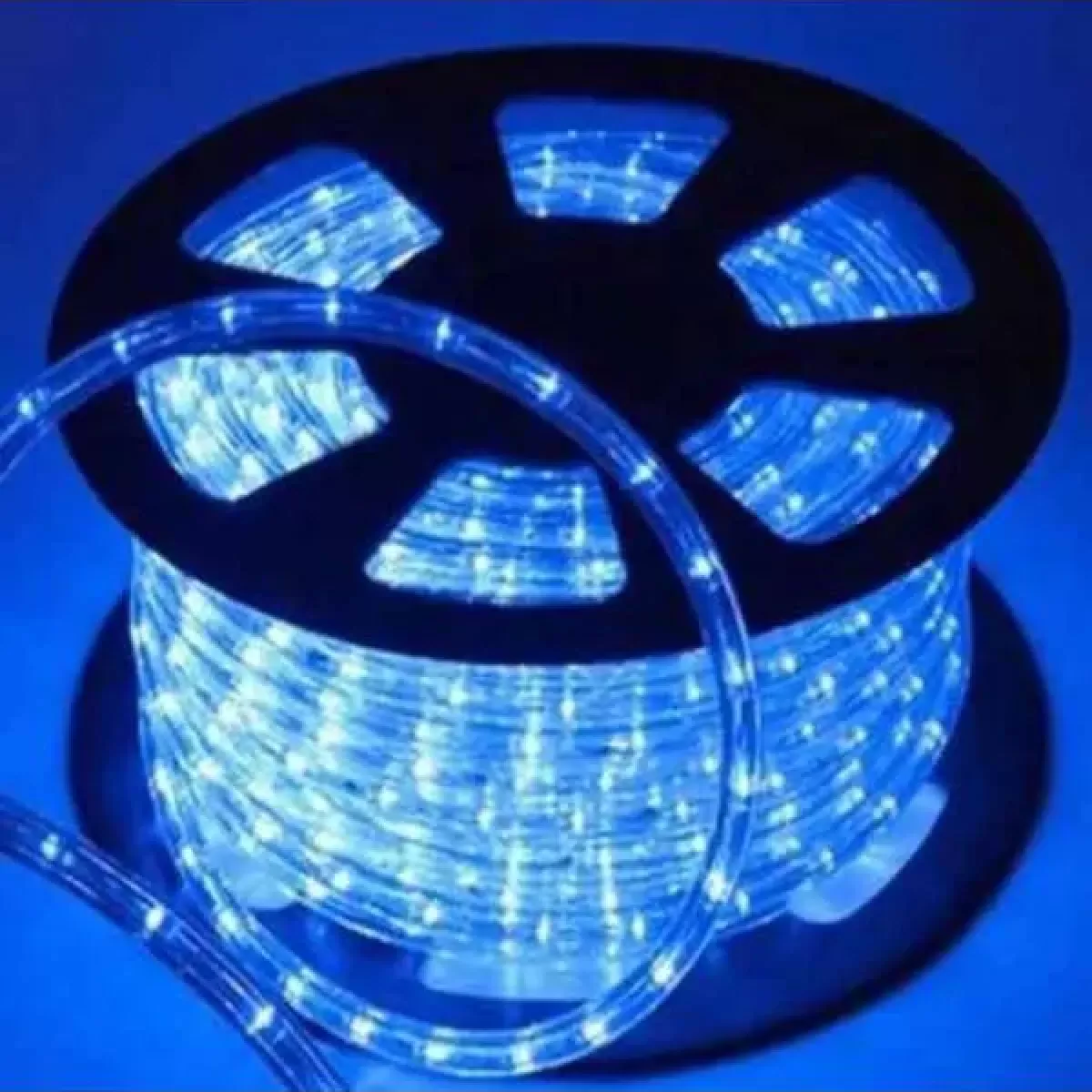 Rolo Mangueira de LED 100 Metros 12 mm 30 leds/metro Azul 110v