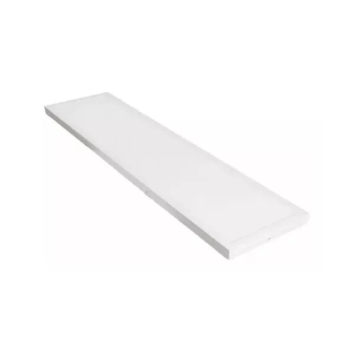 Plafon LED Sobrepor Retangular 120x15 36w Branco Quente