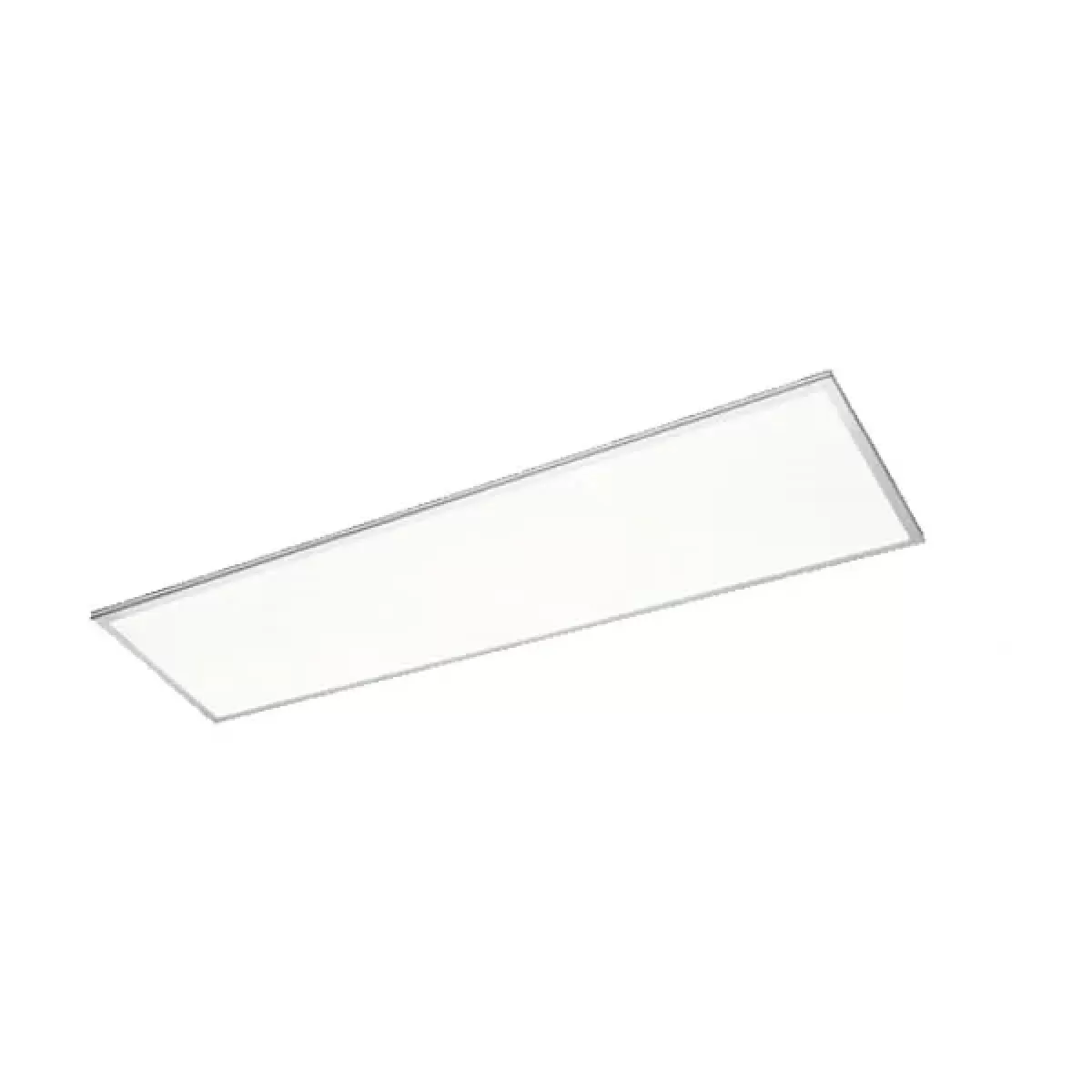Plafon LED Embutir Retangular 122x17 36w Branco Quente