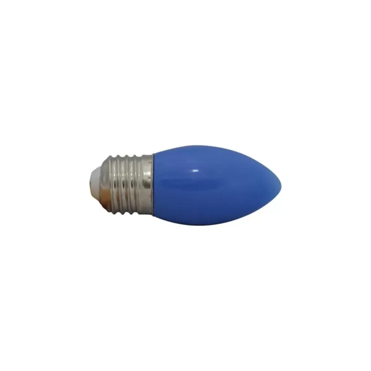 Lâmpada LED Vela 1W E27 - Azul, 220V