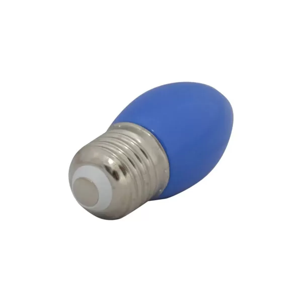 Lâmpada LED Vela 1W E27 - Azul, 220V