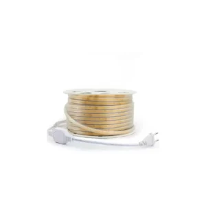Fita de Led Cob 288 Leds IP65 Rolo 100m Branco Frio 220v