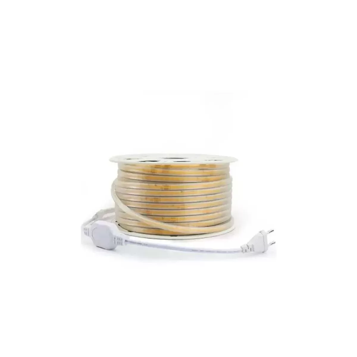 Fita de Led Cob 288 Leds IP65 Rolo 100m Branco Frio 220v