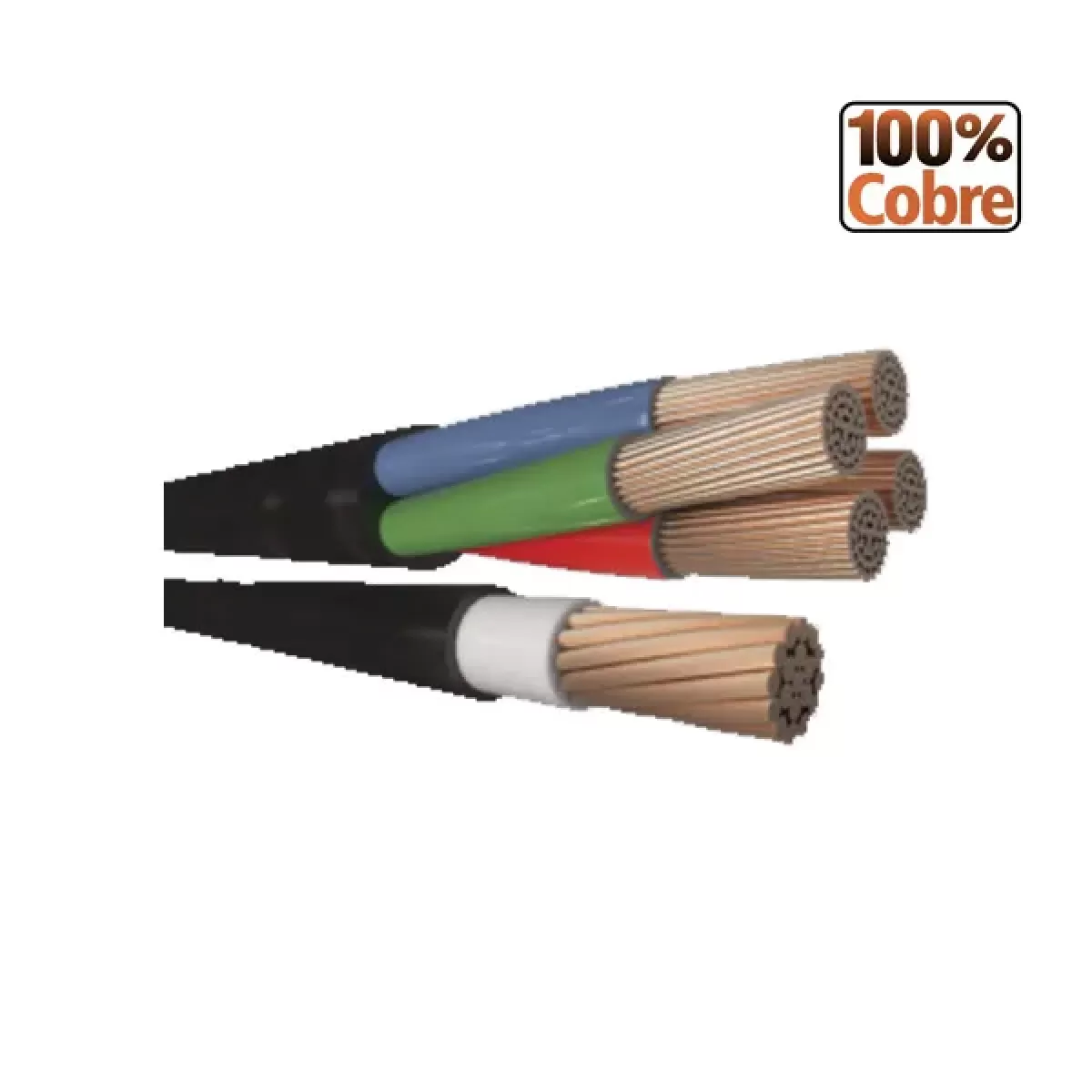 Cabo Flexível Hepr 1X150mm 1KV Rolo 100m 100% Cobre Inmetro