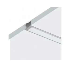Perfil de LED Embutir Branco 2 Metros 65x20mm