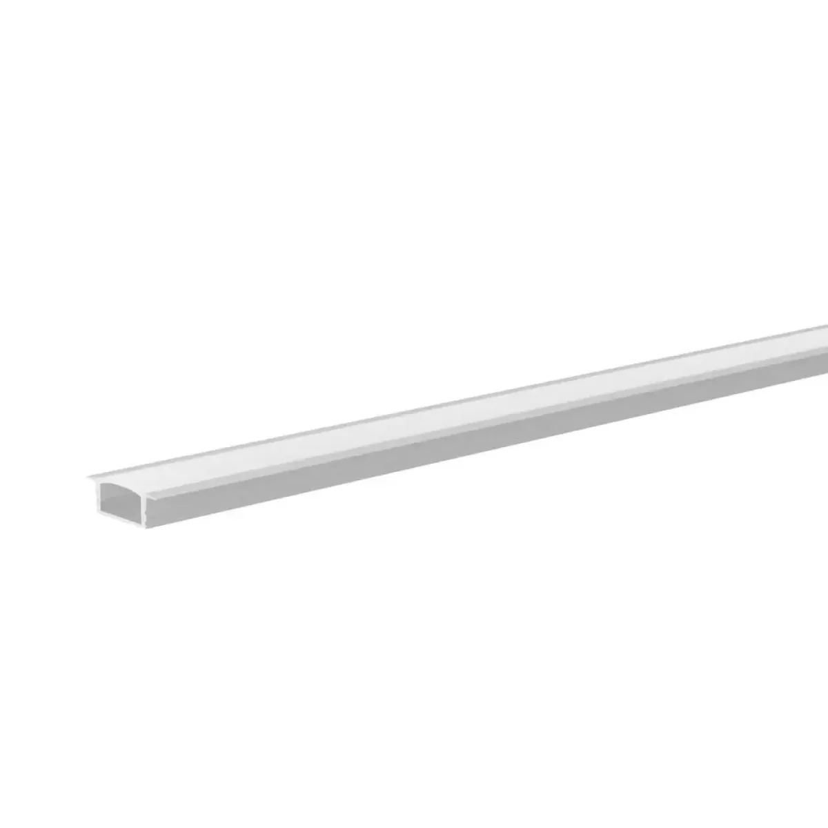Perfil de LED Embutir Branco 2 Metros 21x25mm