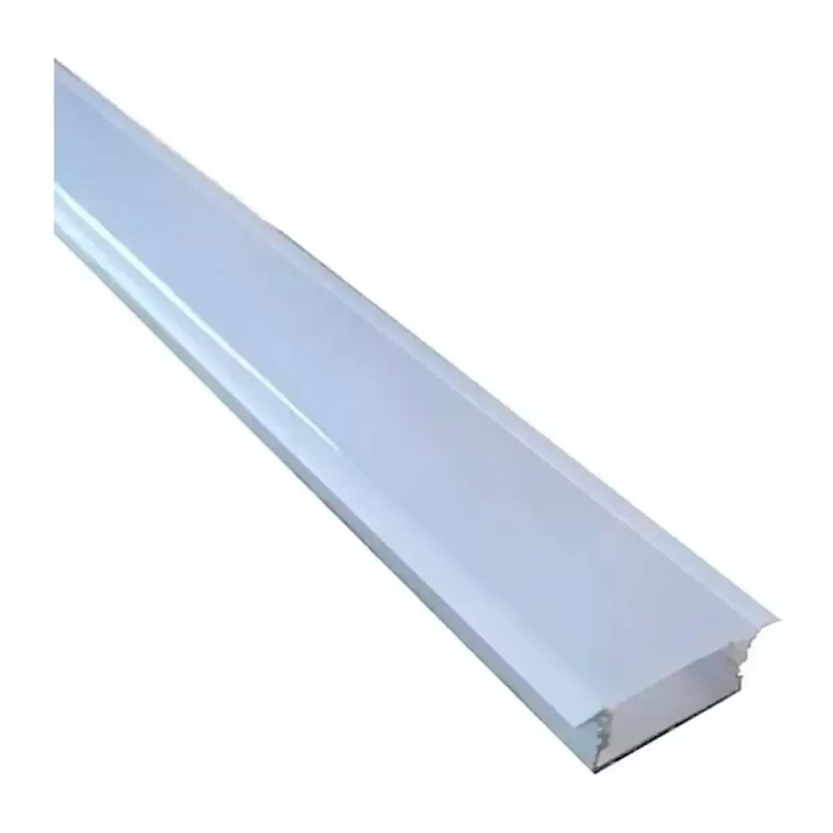 Perfil de LED Embutir Branco 2 Metros 30x7mm