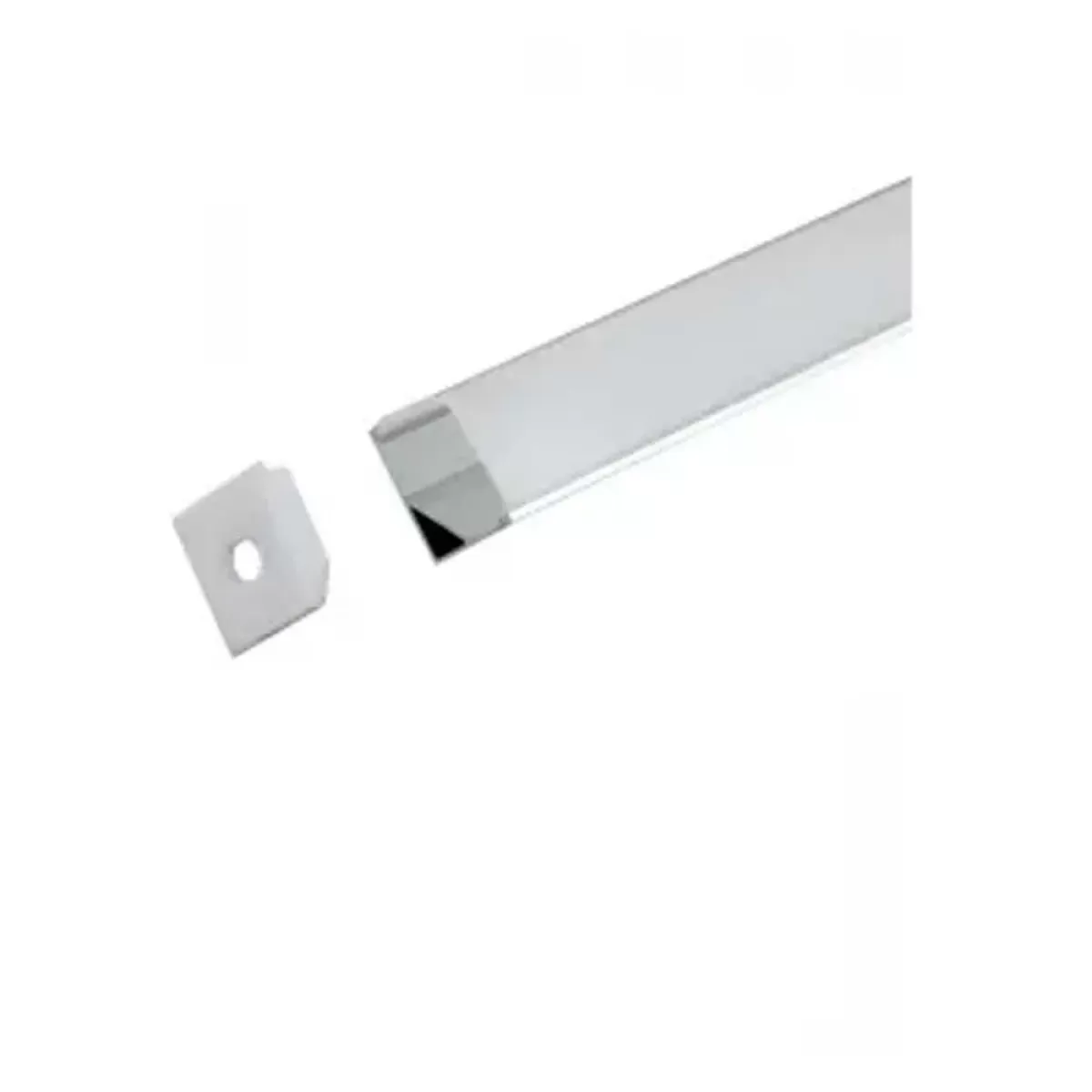 Perfil de LED Sobrepor Alumínio Natural 3 Metros 12x11mm