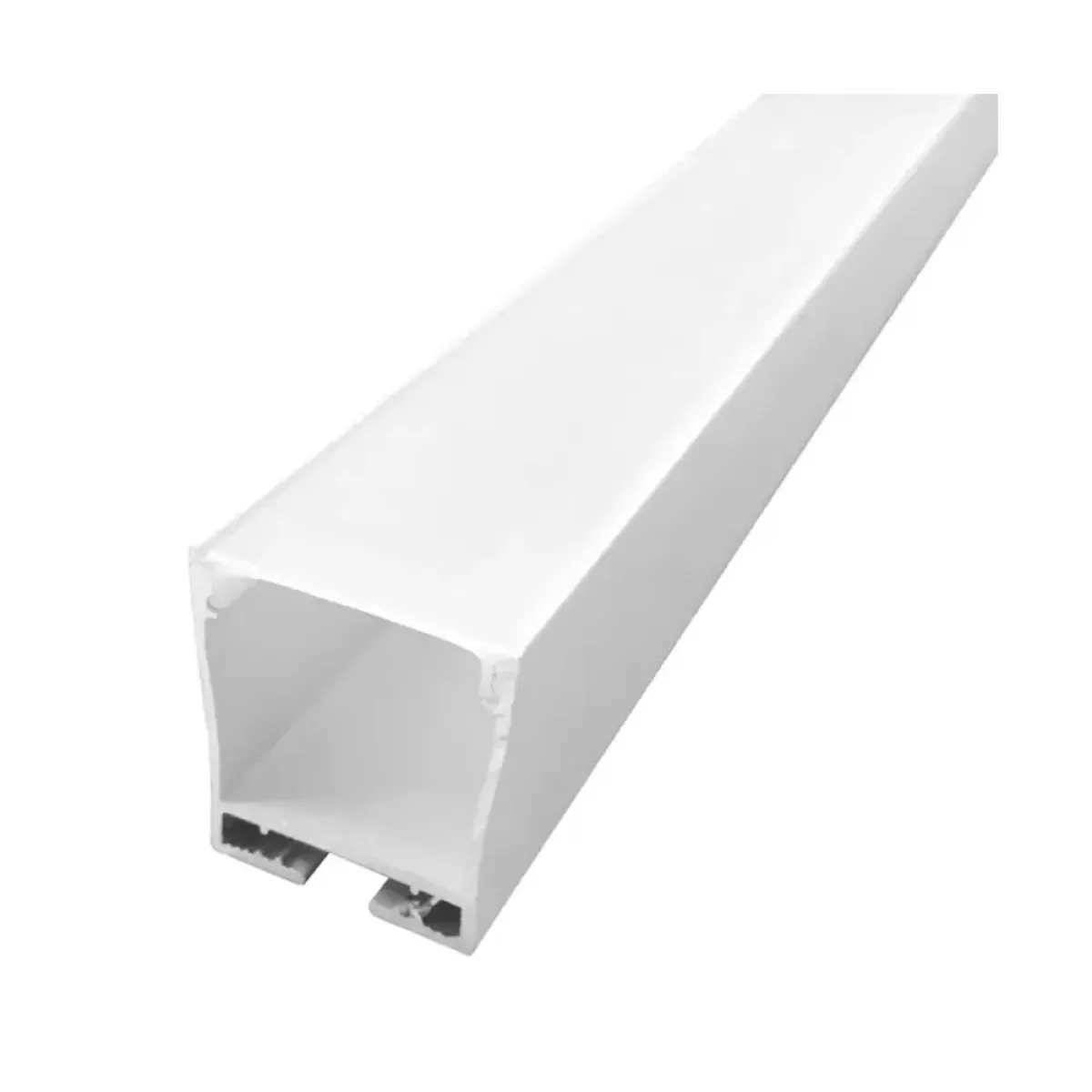 Perfil de LED Sobrepor Branco 3 Metros 35x35mm