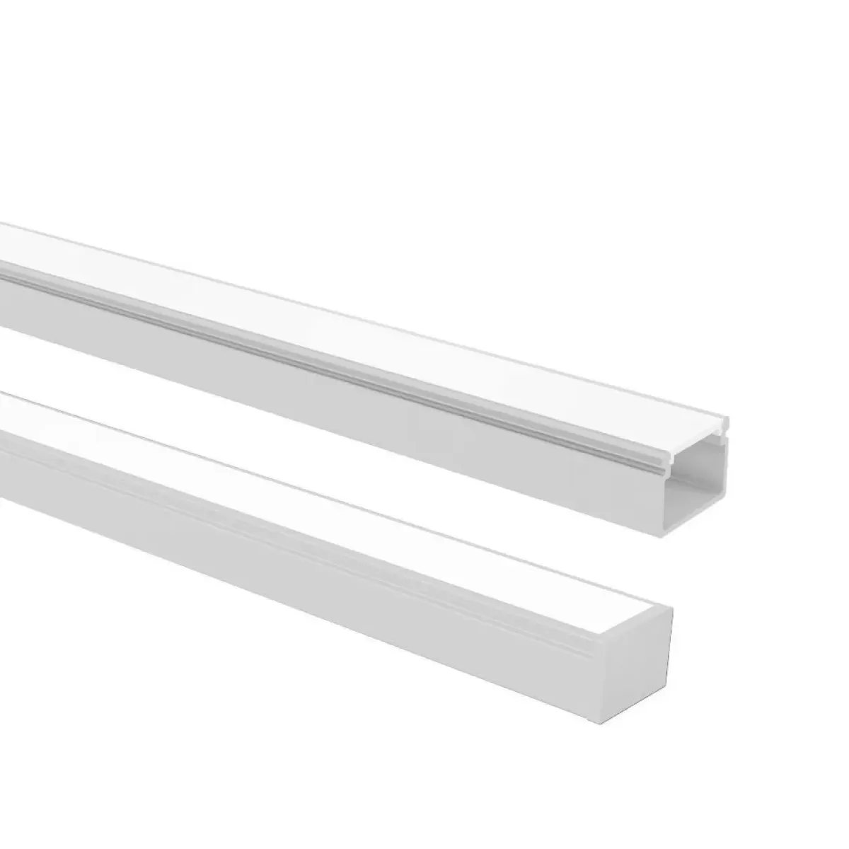 Perfil de LED Sobrepor Alumínio Natural 3 Metros 35x20mm