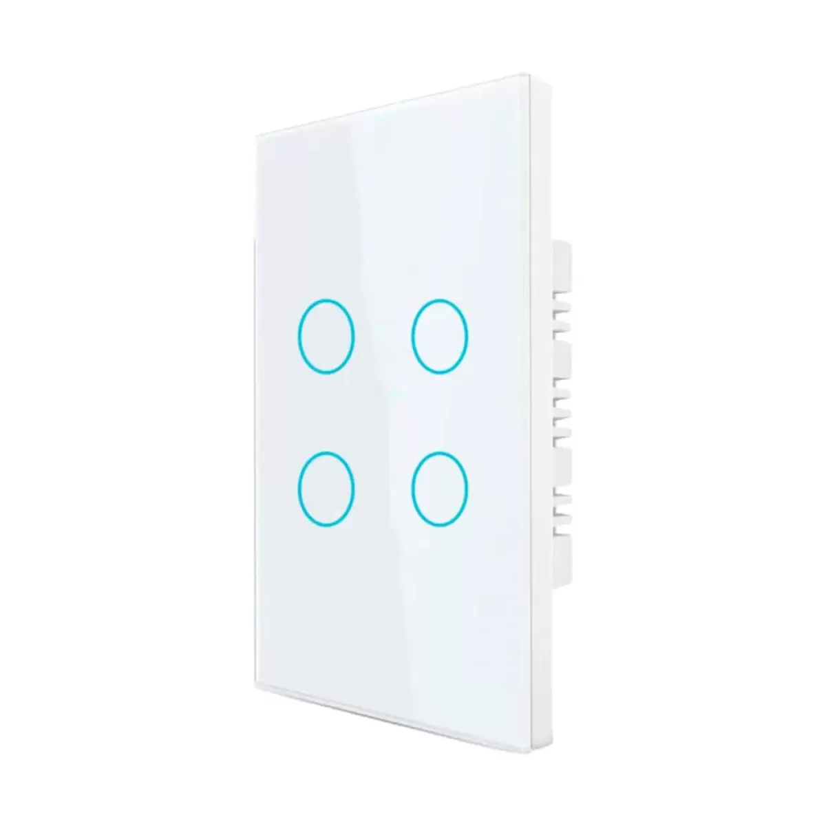 Interruptor Smart Wifi Touch 4 Botões Branco