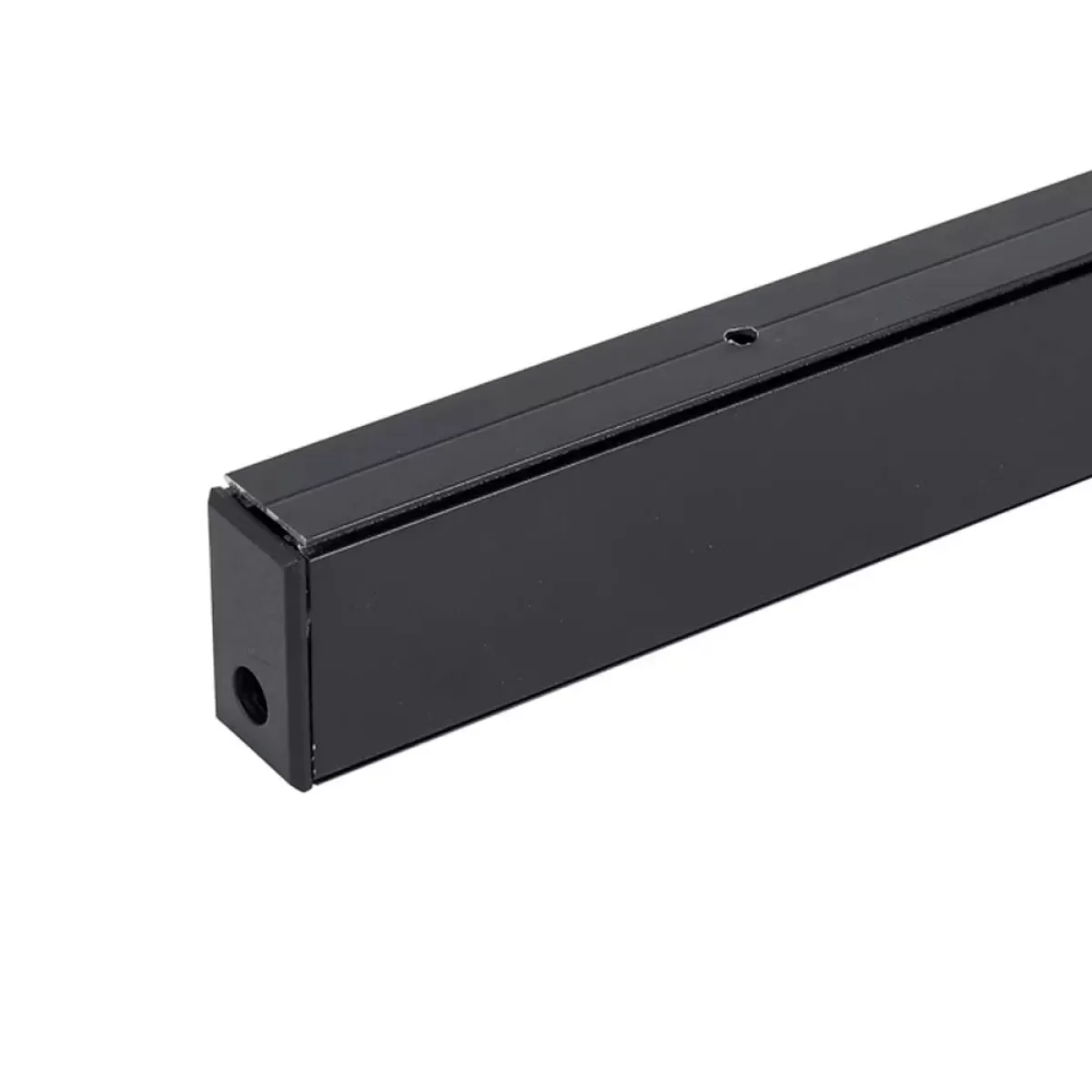 Trilho Magnetico Sobrepor 2 metros Preto