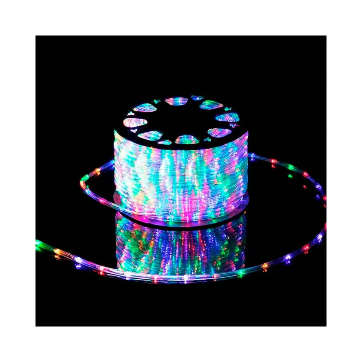 Rolo Mangueira de LED 100 Metros 13mm 36 leds/metro Colorida 110v