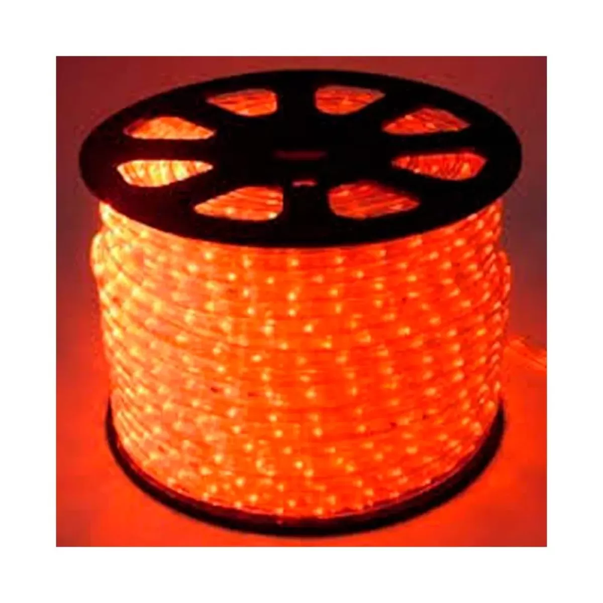 Rolo Mangueira de LED 100 Metros 13mm 36 leds/metro Laranja 220v